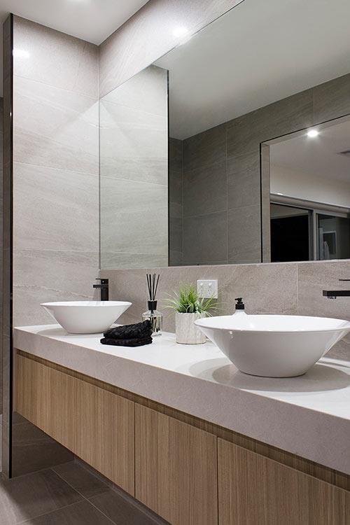 bedroom home design by morcraft new home builders